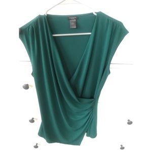 Ann Taylor faux wrap top
